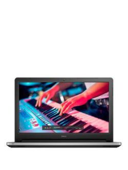 Dell Inspiron 15-5000 Intel&Reg; Core&Trade; I5 Processor, 8Gb Ram, 1Tb Hard Drive, 15.6 Inch Full Hd Laptop With 4Gb Radeon R5 M335 Graphics And Optional Microsoft Office 365 Home - Silver - Laptop W